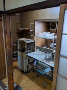 福山市の遺品整理の作業前